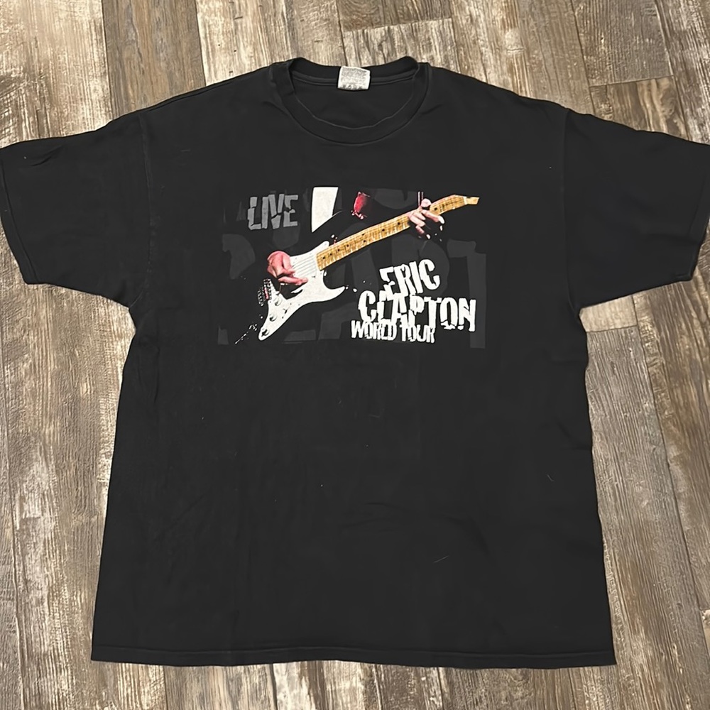 Eric clapton world tour shirt